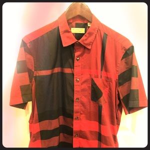 Burberry Collard Short Sleeve